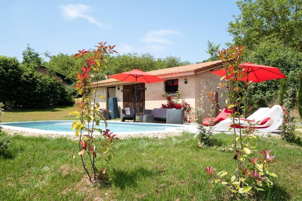Combe Jolie Clim, Piscine & Jacuzzi Saint-Vincent-de-Cosse Exterior foto